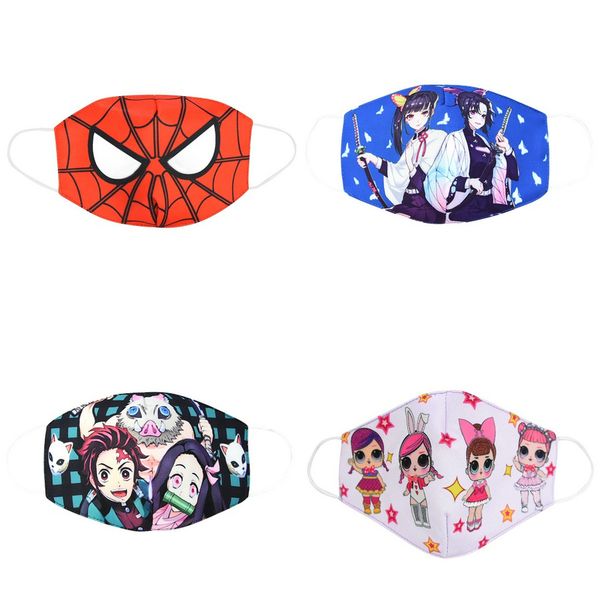 

cloth tapaboca kids snorkel set mask cotton face mouth mask cartoon youth children masks for kid miro masque lipper uajki