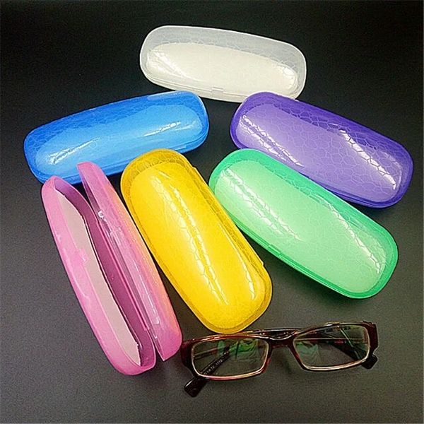 

snakeskin myopia plastic box case glasses case optical glasses box 2020, Blue