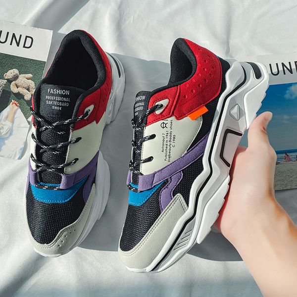 

platform men sneakers 2020 new sports shoes for male running shoes zapatillas hombre stylish outdoor breathable shoe comfortable