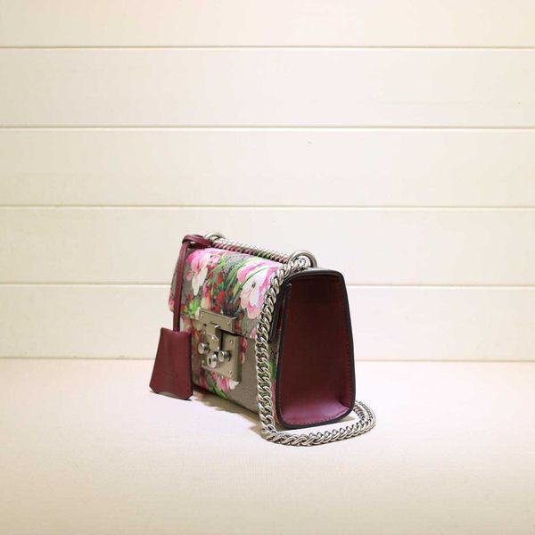 

fashion luxury designer woman handbag classic flap tote bags flower print leather strap shoulder bags designer cross body bag 20cm