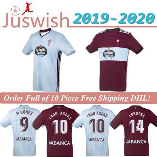 

2019 2020 rc celta de vigo soccer jersey lobotka iago aspas santl mina football shirt sisto boufal camiseta futbol quality, Black;yellow