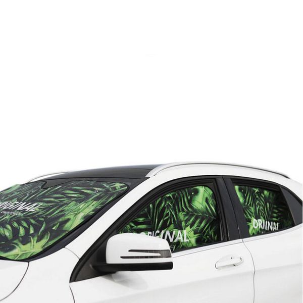 

window film protection curtain car sunshade new universal car sun shade uv window windscreen sun visor summer protection