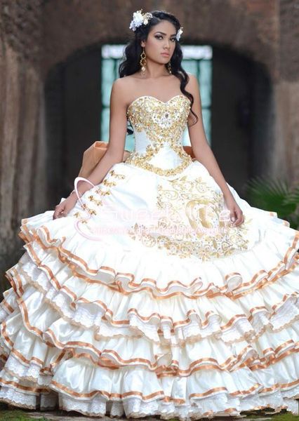 

винтаж 2020 бальное платье quinceanera платье из бисера рукавов золотая деталь кружева оборками вечерние платья виктория плюс размер одежда, Blue;red