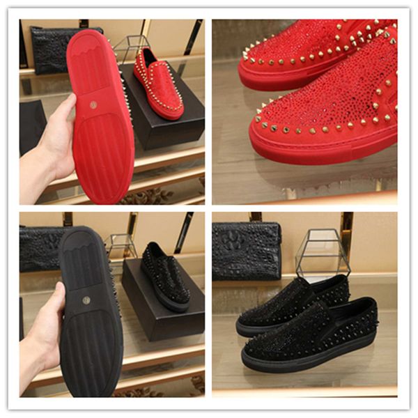 

2020 new men's shoes italy imported frosted cowhide plus drilling process exclusive activity forming bottom super comfortable11, Black