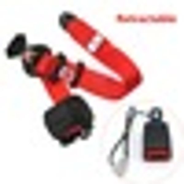 

universal retractable car seat safety belt diagonal strap 3-point 3200mm long
