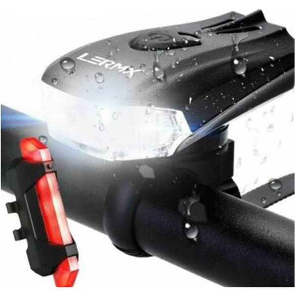 

bike light usb rechargeable 300 lumen 5 mode bicycle front light lamp bike headlight cycling led bicycle accessories