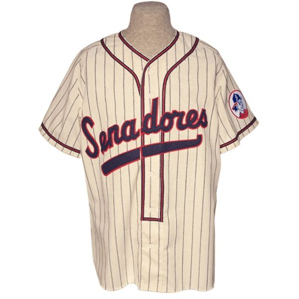 

San Juan Senadores 1964 Home Jersey 100% Stitched Embroidery Logos Vintage Baseball Jerseys Custom Any Name Any Number Free Shipping