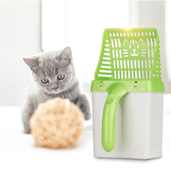 

useful cat litter shovel pet cleanning tool plastic scoop cat sand cleaning products toilet for dog food spoons litter scoop