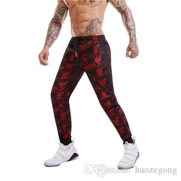 

new joggers men clothing casual camouflage pants men gym elastic comfortable trousers men plus size
