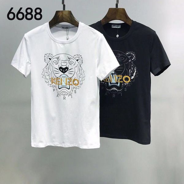 

2020 sell casual men fashion skulls print short sleeve tshirt hip hop tees streetwear t-shirts men's clothing t-shirt ppv2, White;black
