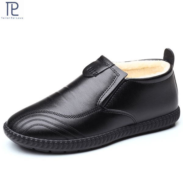 

new men pu leather fashion casual shoes mens loafers breathable slip on black driving shoes business plus cashmere