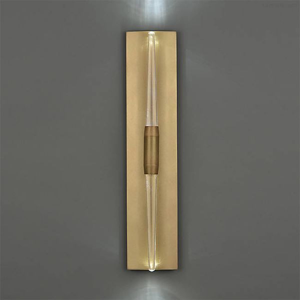 

american retro simple living room bedroom background wall lamp villa duplex l engineering designer lamps