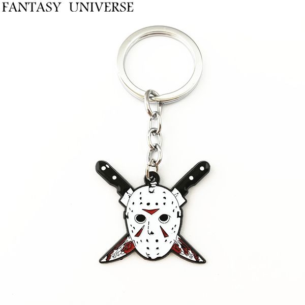 

fantasy universe 20pcs a lot jason hockey mask key chain hrmskss02, Silver