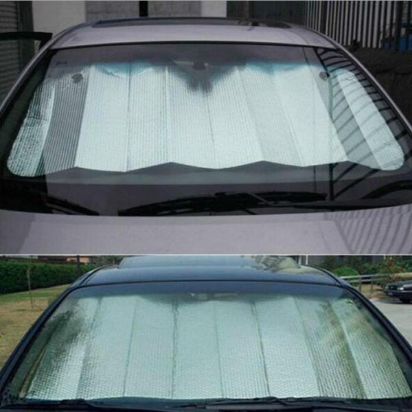 

1pc 140*70cm back front rear car windshield sunshade window sun shade sunshade visor film for car window auto accessories