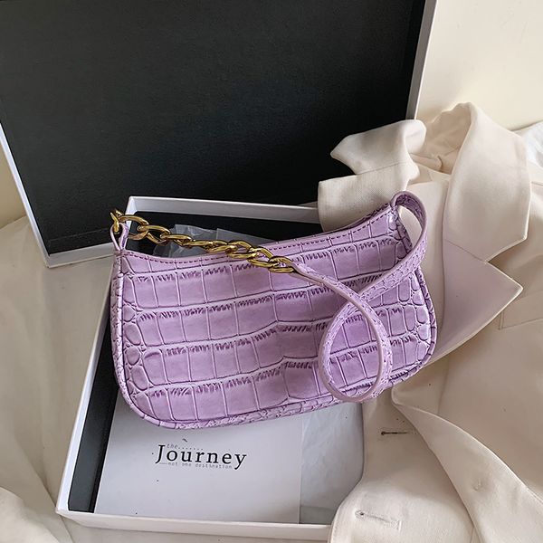 

design fashion stone pattern armpit bag & elegant chain handbag shoulder bag crossbody width 23cm height 12cm thickness 8cm