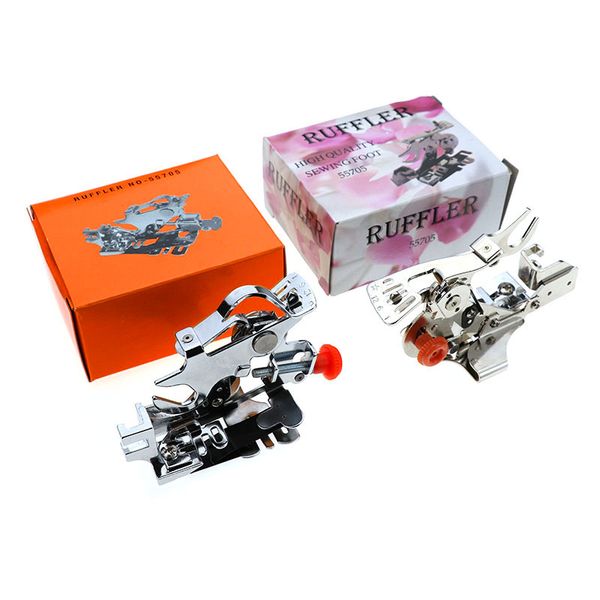 

yokoyama sewing machine home multi-functional ultimate thick material thin material pleated pressure foot boxed sewing supplies, Black