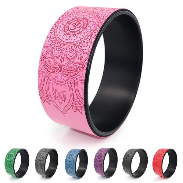 

massage yoga wheel back training fitness gym home exercise yoga accessories workout wheel roller pilates equipment