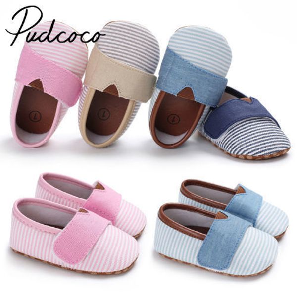 

pudcoco infant toddler baby boy girl shoes shallow soft sole crib sneaker casual shoes 0-18m pudcoco, Black;red