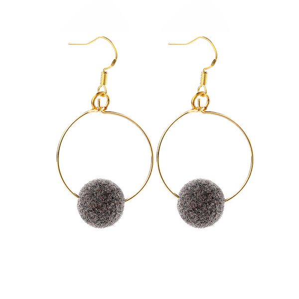 

simple design hoop earrings female earrings for women brincos jewelry, Golden;silver