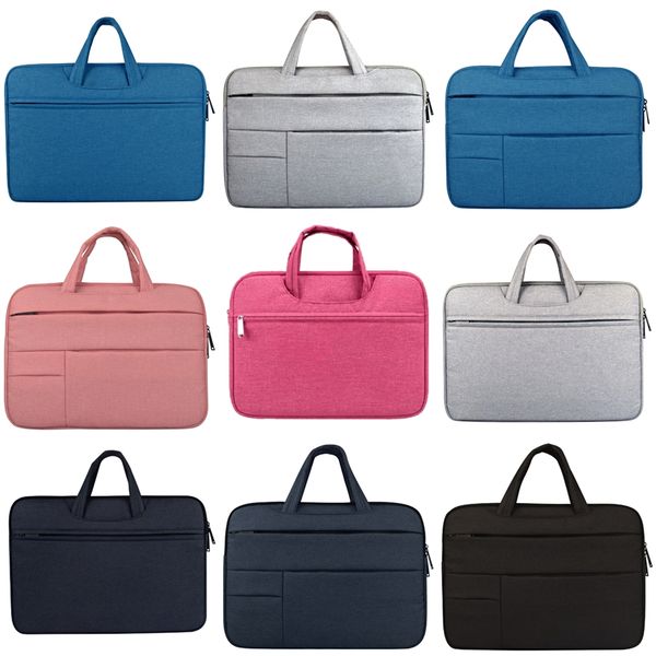 

large capacity lapbags for men women travel briefcase bussiness notebook bag for macbook handbag #945
