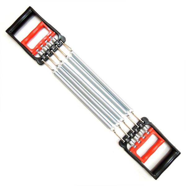 

stainless steel chest developer expander wrist arms trainer multi-function spring fitness dual-purpose puller gym bodybuilding