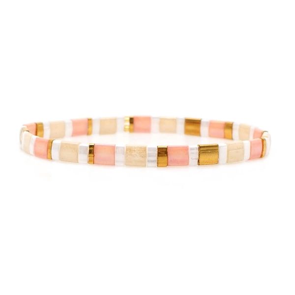 

go2boho 2019 bracelet for women bohemian miyuki bracelets colorful summer beach jewelry insta fashion pulseras japan tila beads, Golden;silver