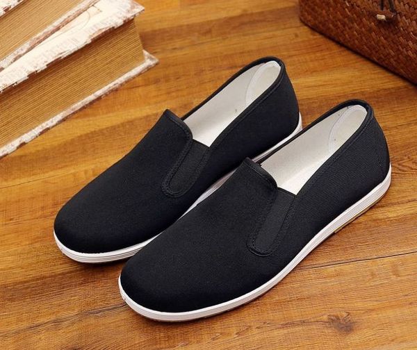 

black wing chun martial arts shoes shaolin monks shoes zen wushu taiji taichi sneakers black