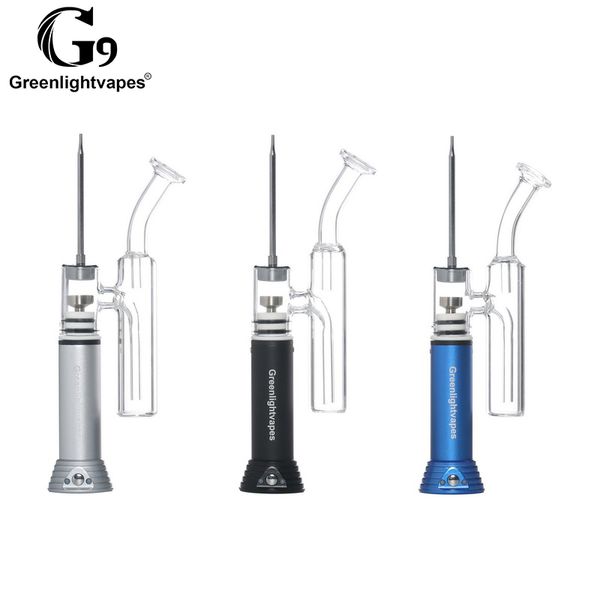 

Min.1set Аутентичные G9 Mini Henail Starter Kit Enail 1500mah Vape Mod батареи с 3 Чаша Wax Atomizer Free DHL