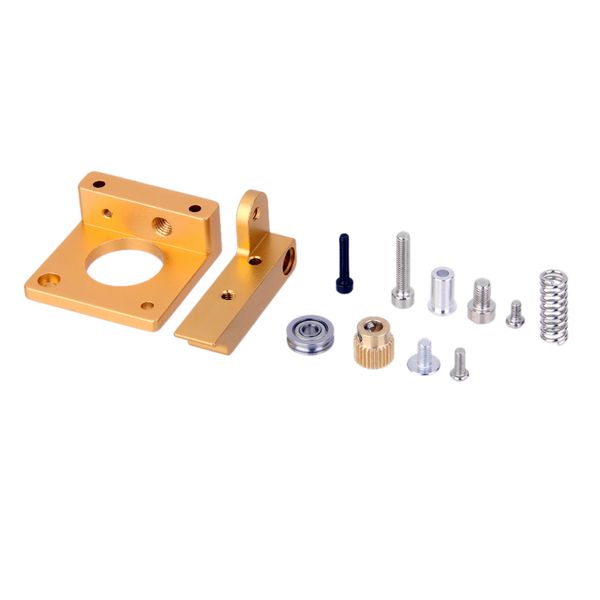 

3d printer extruder aluminum frame block diy kit for mk8 reprap i3 all metal right hand