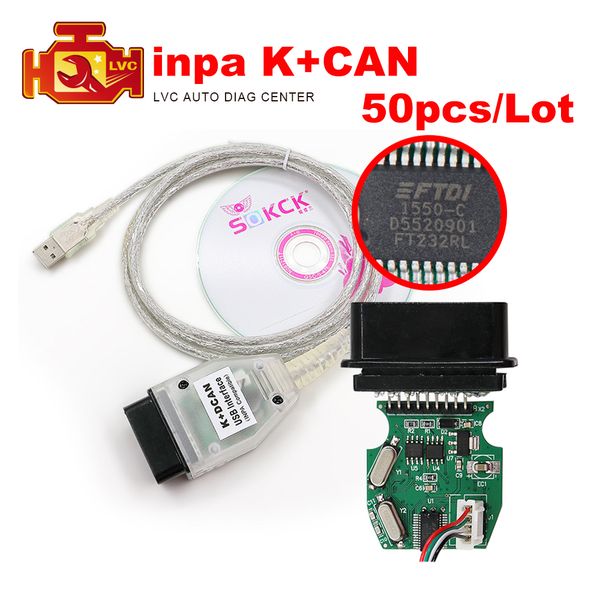 

for inpa k+can k can inpa with ft232rl chip with switch for k dcan usb interface cable 20pin 50pcs/lot