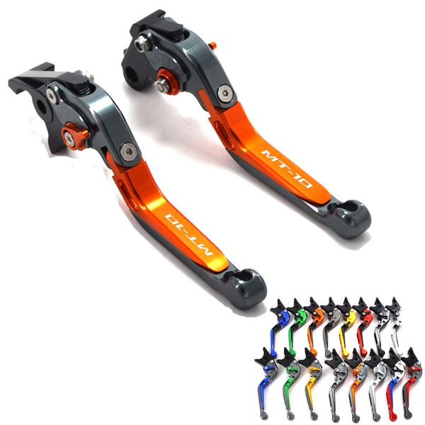 

for yamaha mt-10 mt 10 fz-10 fz10 mt10 2015 2016 2017 2018 motorcycle accessories folding extendable brake clutch levers
