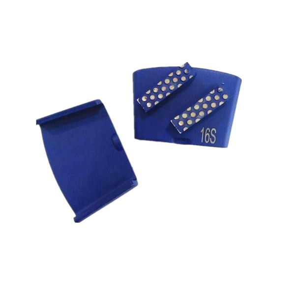 

double bar segments htc diamond grinding block new design sharp grinding head for htc grinder concrete renovation 12pcs