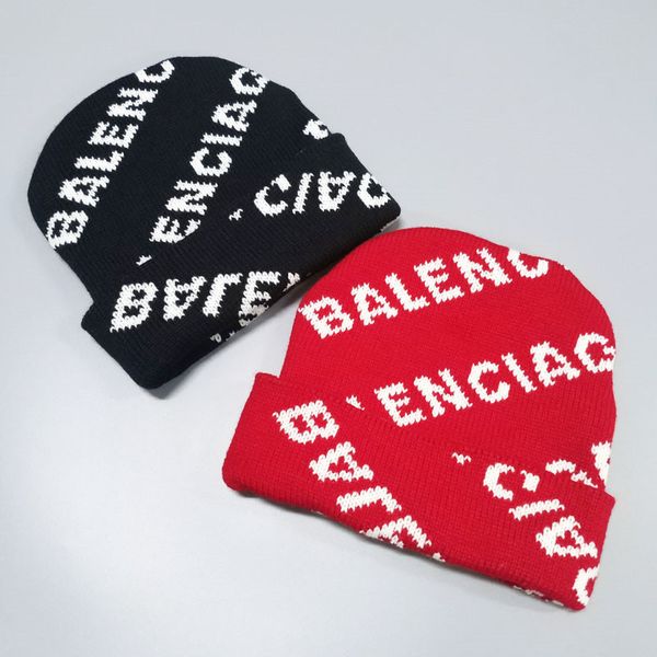 

brand winter hats men women beanie double knitting letters full printing warm outdoor ski cap crochet cap classic hip-hop hat c102301, Yellow