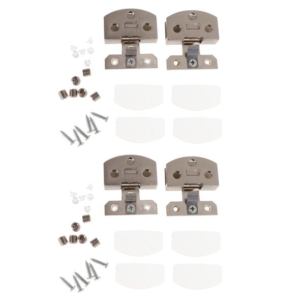 

4pcs glass door hinge display cabinet hinges swivel cupboard hinges 8-12mm