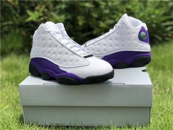 

est 2020 13 lakers rivals white black court purple university gold basketball shoes 414571 -105 real carbon fiber outdoor shoes with b
