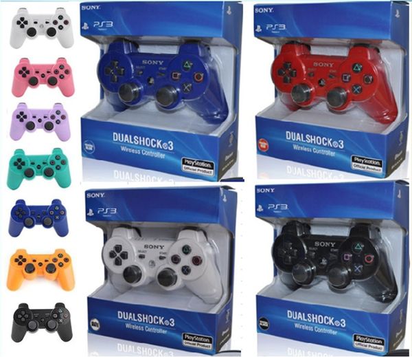 

Dhl wirele bluetooth game controller for play tation 3 p 3 game controller gamepad joy tick for android video game with retail box