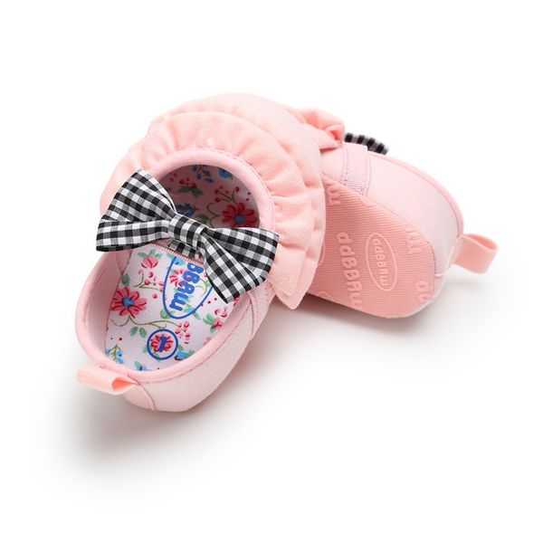 

first walkers born baby girl shoes bow lace princess toddler cotton girls autumn