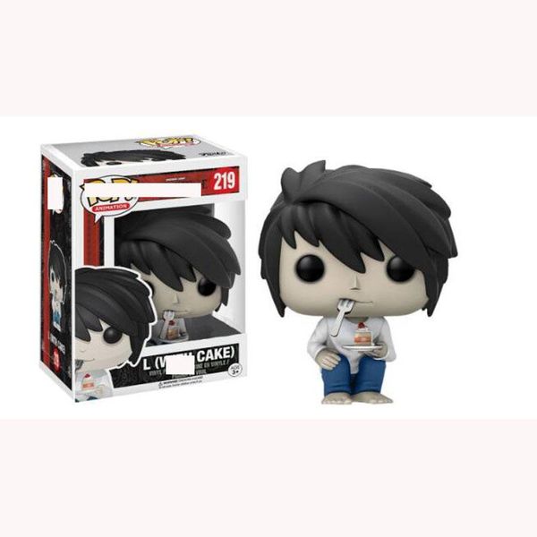 

2019 arrival funko pop death note lawliet vinyl action figure with box #219 popular toy gify good quality