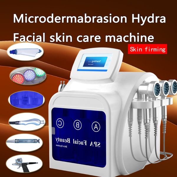 

est hydra facial machine oxygen tip diamond tip dermabrasion ultrasonic facial machine water container for skin rejuvenation