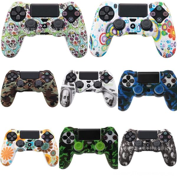 

ovht5 для ps4 контроллер силиконовый защитный чехол обложка кожи для playstation 4 слим про джойстик захваты крышки