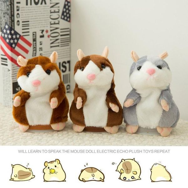 

talking hamster мыши pet рождественские игрушки speak talking sound record hamster образовательных плюшевые игрушки для детей рождественског
