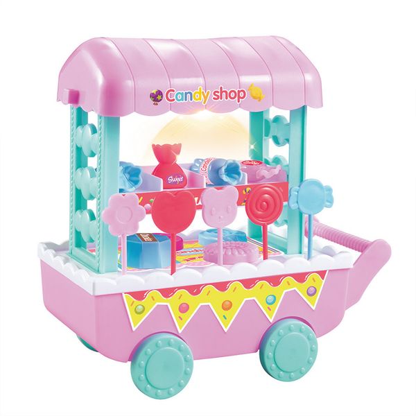 

mini ice cream candy trolley house play educational toy super funny mini icecream car toys kitchen toys for children kids gifts