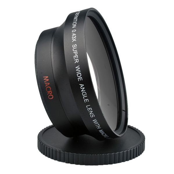 

universal 72mm 0.43x wide angle + macro conversion lens for canon nikon