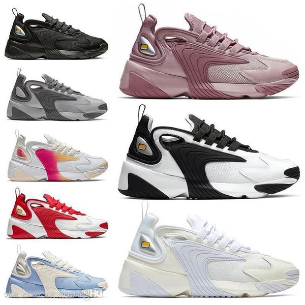 

новый тройной черный m2k tekno zoom 2k мужчины женщины кроссовки кремовая белая гонка красный королевский синий спортивные кроссовки на откр