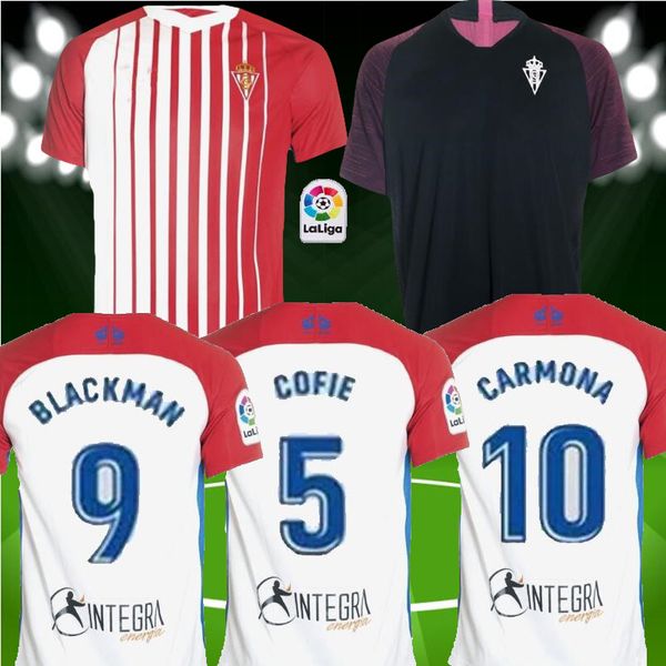 

2019 2020 new real porting gijÓn occer jer ey gijon 19 20 cami eta de fútbol mendez carmona blackman cofie jer ey football hirt