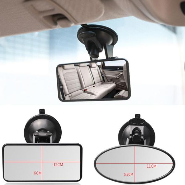 

1pc abs wide back side format mirrors blind spot mirror for parking auxiliary rearview mirrors looking baby (black