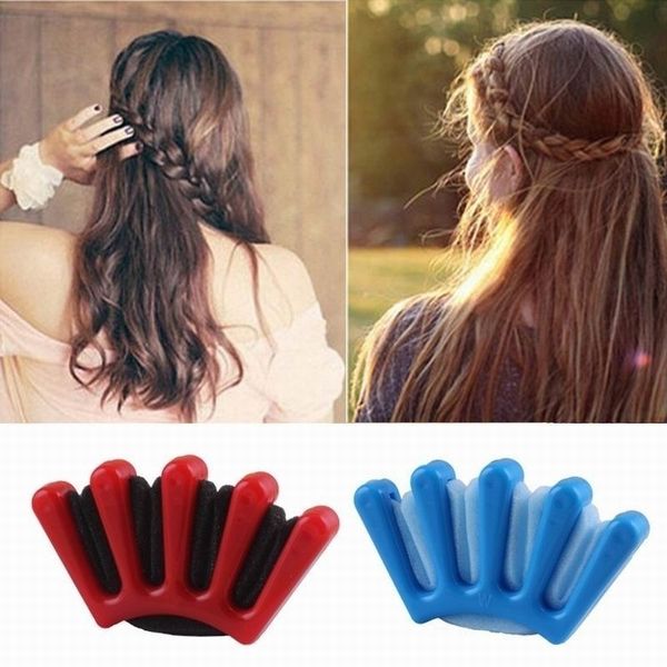 New Fashion Diy Styling Braid Tool Holder Clip Wonder Sponge Hair Braider Twist Conair Bun Maker Tutorial Conair Bun Maker Video From Ruhui 33 63