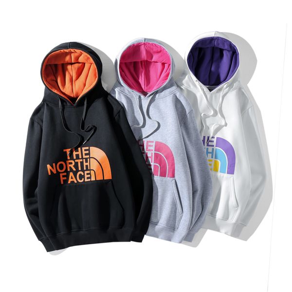 

20ss thenorthface мужчины роскошь балахон 1 итальянская звезда дизайнер толстовки бренд старинные вышивки балахон размер платформы пара кост, White;black
