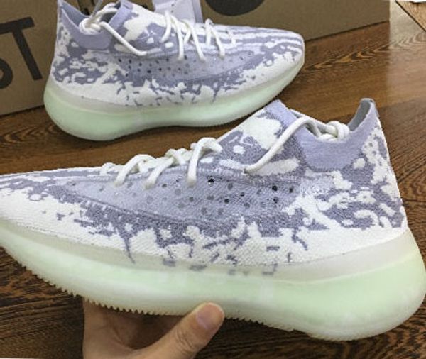 

kanye 380 v3 citrin alien black white alien green yellow sneaker men women fashion running shoes