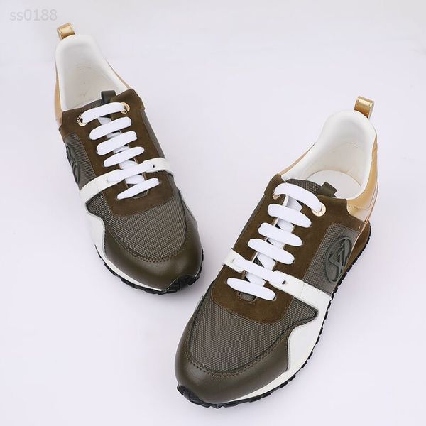 

2020 wild european and american autumn and winter stitching high-grade suede sports men's shoes lace up comfortable women's shoes, Black